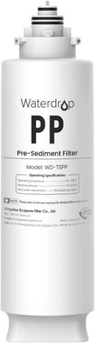 Waterdrop - Replacement Filter for B-BY-TSU-W, Reverse Osmosis System, 6 Month - White