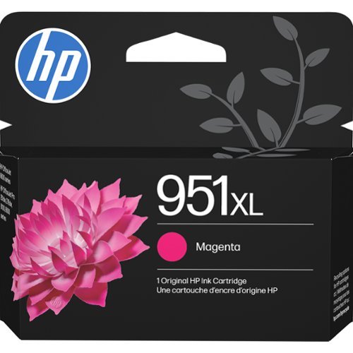 HP - 951XL High-Yield Ink Cartridge - Magenta-Front_Standard