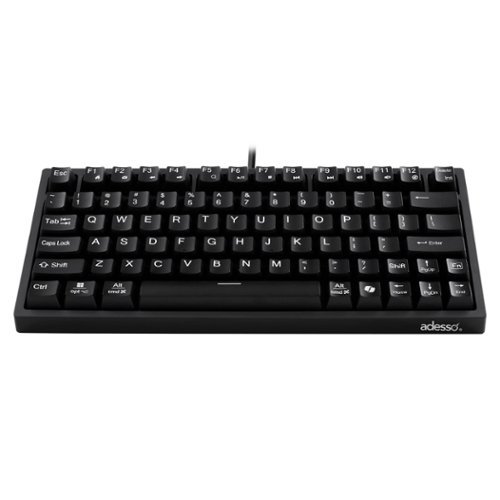 Adesso Multi-OS Mechanical Compact Keyboard With CoPilot AI Hotkey - Black HOW TO BUY