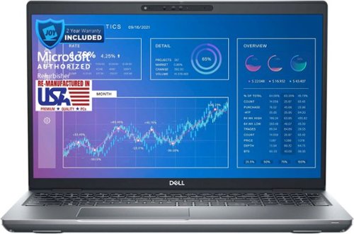 Dell - Precision 3571 15.6" Refurbished Laptop - Intel 12th Gen Core i7 with 32GB Memory - NVIDIA T600 - 512GB SSD - Dark Gray â€“ Intel 12700H