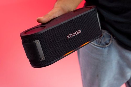 LG xboom Bounce Portable Bluetooth Speaker - Black BUY IN MIDDLE EAST