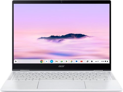 Acer Chromebook Plus Spin 514 -14 WUXGA Touch Laptop with Google AI- MediaTek Kompanio Ultra-12GB RAM- UFS 256GB - Wi-Fi 7 - Platinum Silver BUY ONLINE