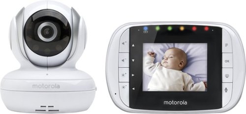  Motorola - Wireless Video Baby Monitor - White