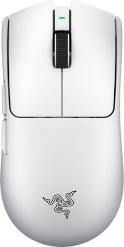 Razer Viper V4 Pro Ultra Lightweight Optical Gaming Mouse with 180 Hour Battery Life - 8k Polling Rate - Wireless - White BUY IN UAE