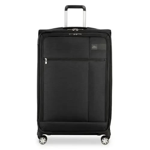 Front. Skyway - Sigma 7.0 Softside Large Check-In, Black - Black.