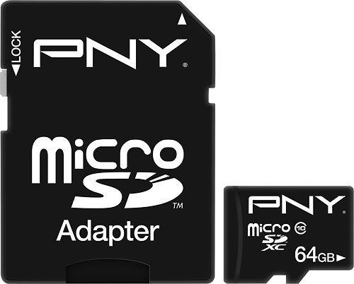  PNY - Professional X 64GB microSDXC Class 10 Memory Card