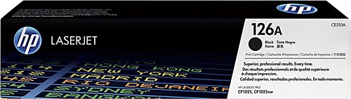 HP - 126A Toner Cartridge - Black-Front_Standard 