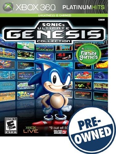  Pre-Owned Sonic's Ultimate Genesis Collection Platinum Hits - Xbox 360