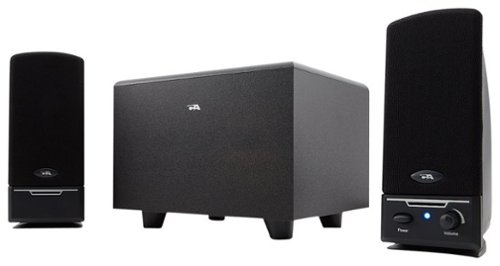  Cyber Acoustics - 2.1 Speaker System (3-Piece) - Black