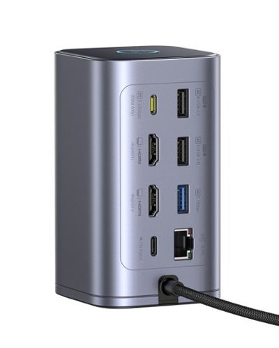 Baseus ドッキングステーション USB-C 12-in-1 Baseus 12 Hub USB-C Laptop 1 in 分配器・切替器