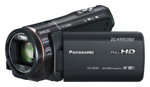 Panasonic - X920 Flash HD Flash Memory Camcorder - Black