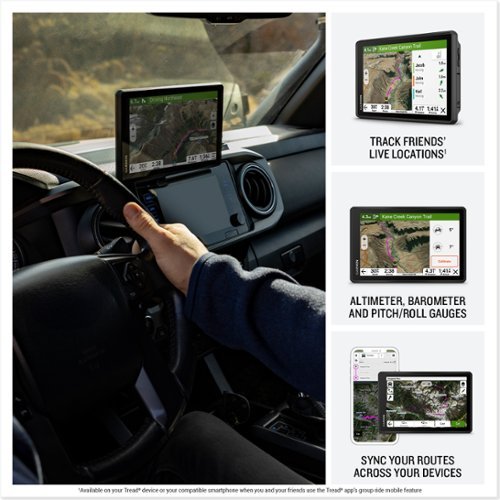 Garmin Tread 2 - Overland Edition Powersport Navigator 8 GPS with Built-In Bluetooth - Black WORLDWIDE DELIVERY
