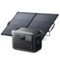 Anker - SOLIX C1000X Gen 2 Portable Power Station w/100W Bifacial Solar Panel,1024Wh 3000W Peak Solar Generator for Camping&Home (1024 Wh Capacity) - Dark Gray-Front_Standard