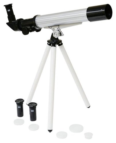  Elenco - 30mm Mobile Telescope - White/Silver/Black