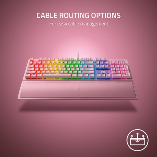Razer Blackwidow V3 Full Size Wired Mechanical Green Clicky Tactile Switch Gaming Keyboard with Chroma RGB Backlighting - Quartz WHERE TO BUY