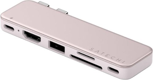 Satechi - USB-C Snap Hub for Macbook Neo - Blush