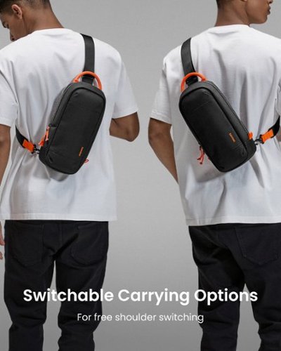 tomtoc Sling Crossbody Bag for Nintendo Switch 2 Model 2025, Protective Portable Chest Carrying Gaming Pouch - Black SHOP ONLINE