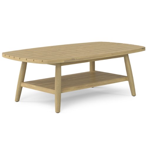 Simpli Home - Bayshore Outdoor Coffee Table