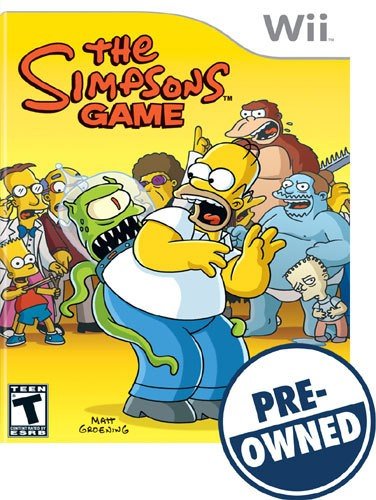  The Simpsons Game — PRE-OWNED - Nintendo Wii