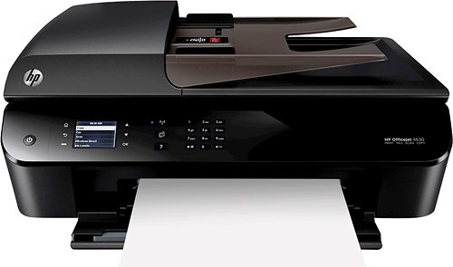  HP - Officejet Wireless e-All-In-One Instant Ink Ready Printer - Black