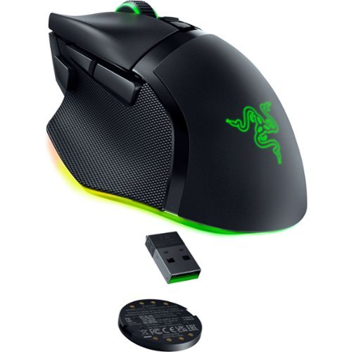Razer Basilisk V3 Pro Optical Gaming Mouse with HyperScroll Tilt Wheel - Wireless - Black BUY IN EUROPE