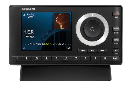 SiriusXM - Onyx Plus Satellite Radio Receiver with Home Kit - Black