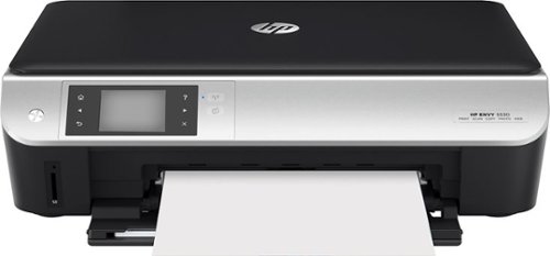  HP - Refurbished Envy 5530 All-in-One Wireless All-In-One Instant Ink Ready Printer - Black/Silver