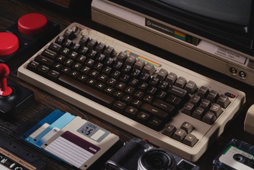 8BitDo Retro Joystick and Mechanical Keyboard - C64 Edition BUY IN SINGAPORE