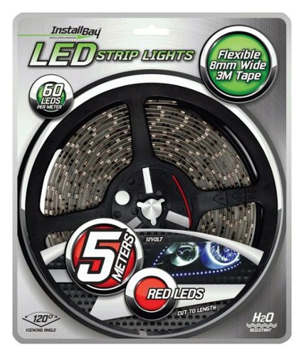 Metra - 16.4' LED Light Strip - Red-Front_Standard 