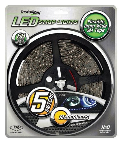 Metra - 16.4' LED Light Strip - Amber-Front_Standard 