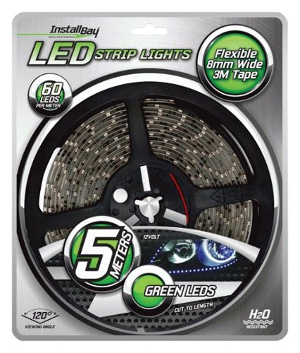 Metra - 16.4' LED Light Strip - Green-Front_Standard 