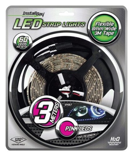 Metra - 9.8' LED Light Strip - Pink-Front_Standard 