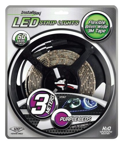 Metra - 9.8' LED Light Strip - Purple-Front_Standard 