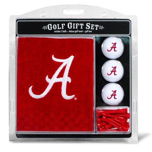 Team Golf - Alabama Crimson Tide Embroidered Golf Gift Set - Multicolor-Front_Standard 