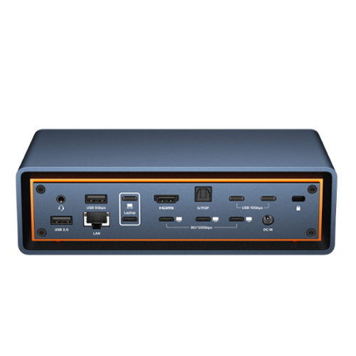 美品iVANKY FusionDock Max 2 iVanky FusionDock Max 2 review: 23-port, 3x display pro warship of その他