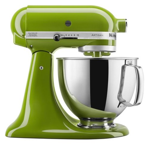 KitchenAid - ArtisanÂ® Series 5 Quart Tilt-Head Stand Mixer, KSM150PS - Matcha-Front_Standard 