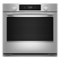 KitchenAid - 30" Smart Built-In Single Electric Convection Wall Oven with Assisted Cook Cycles - Stainless Steel-Front_Standard