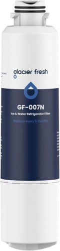 GLACIER FRESH - Compatible with Samsung DA29-00020B Refrigerator Water Filter (1 PACK)-Front_Standard 
