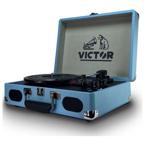 Victor Audio Victor Metro Plus Portable Dual Bluetooth® Suitcase