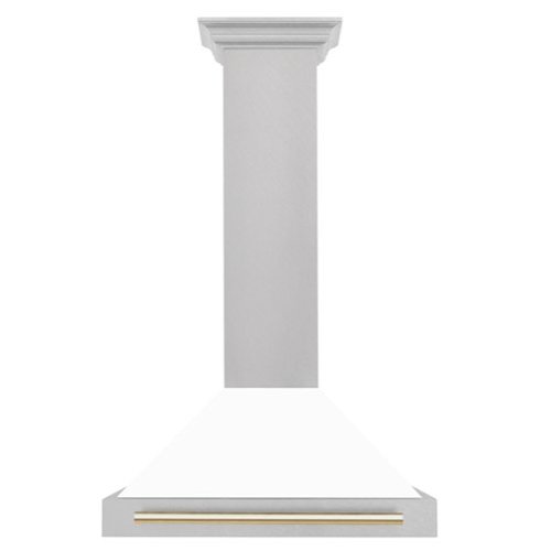 ZLINE Autograph Edition - 30 inches - Externally Vented - Wall Range Hood - Stainless Steel
