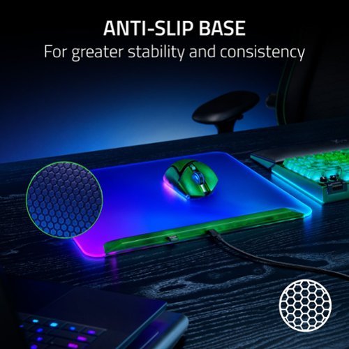 Razer Firefly V2 Pro Gaming Mouse Pad with Chroma RGB Lighting - Phantom Green HOW TO BUY