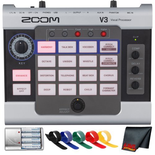  Zoom - V3 Vocal Processor w/ Harmony &amp; Pitch Correction