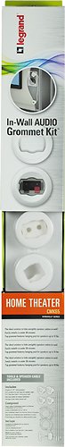  Wiremold - In-Wall Speaker Cable Kit - White