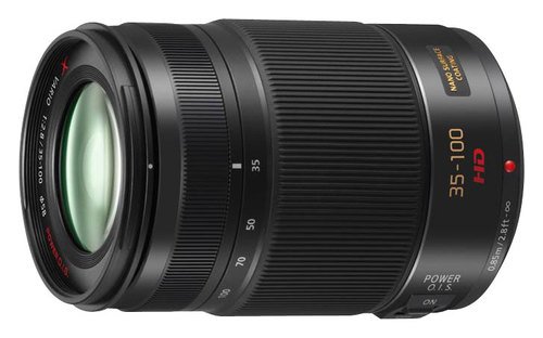  Panasonic - Lumix 35-100mm f/2.8 G X VARIO Optical Telephoto Zoom Lens for Micro Four Thirds - Black