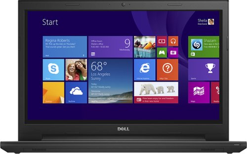  Dell - Inspiron 15.6&quot; Touch-Screen Laptop - Intel Core i3 - 4GB Memory - 750GB Hard Drive - Black