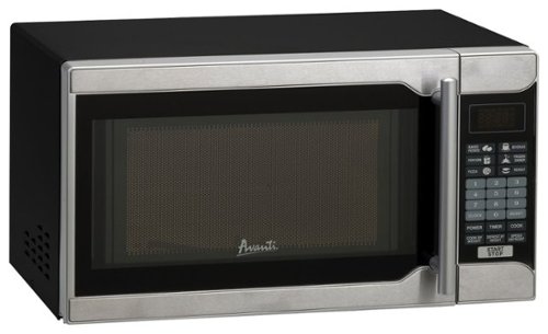 Avanti - 0.7 Cu. Ft. Compact Microwave - Stainless Steel-Front_Standard 