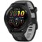 Garmin - Forerunner 265 GPS Smartwatch 46 mm Fiber-Reinforced polymer - Black - (2023)-Front_Standard