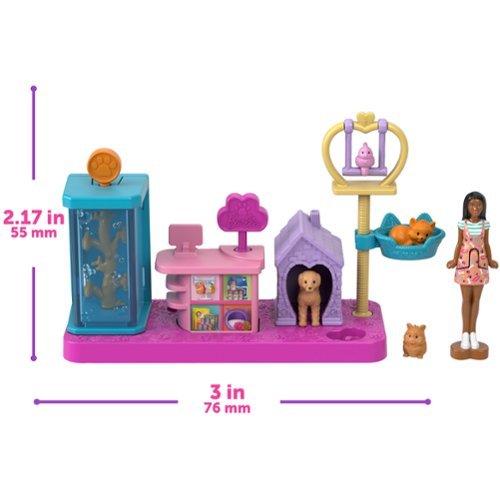 Barbie Mini Barbieland DreamHouse Playset with Dolls GLOBAL SHIPPING