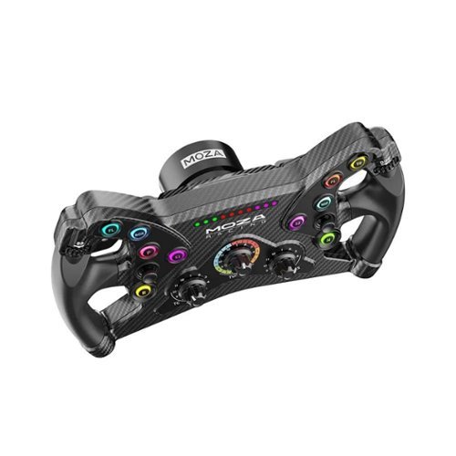 Moza Racing KS Gaming Steering Wheel - Black WORLDWIDE DELIVERY
