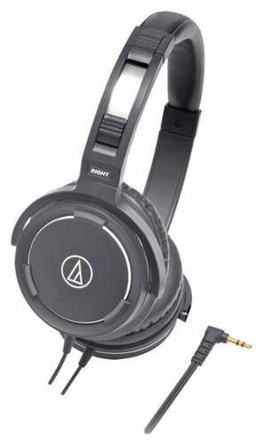  Audio-Technica - Solid Bass Over-the-Ear Headphones - Black